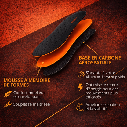 PaceLab CarbonX™ Semelles Carbone